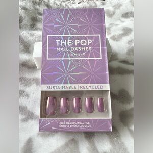 Red Aspen Purple Coffin Press-On Nails